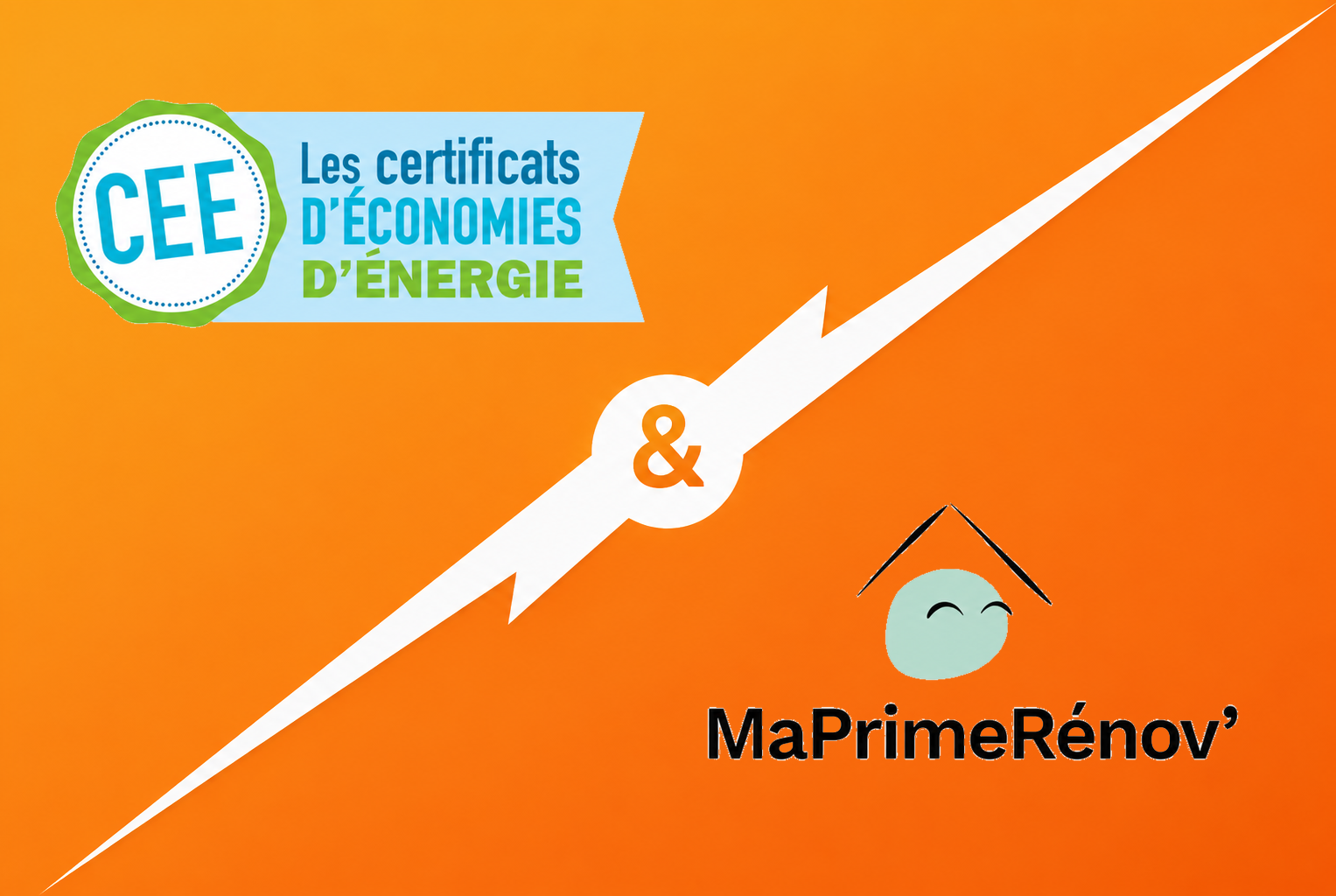 Illustration du cumul CEE et MaPrimeRénov’ avec écrêtement
